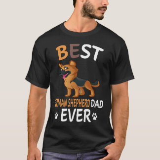 T-shirt 5 Meilleur Père Berger Allemand De Tous Les Temps