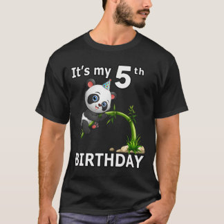 T-shirt 5 Panda 5Th Py Animal Panda