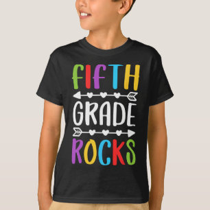 T-shirt 5e année Rocks 5e année Retour à l'école
