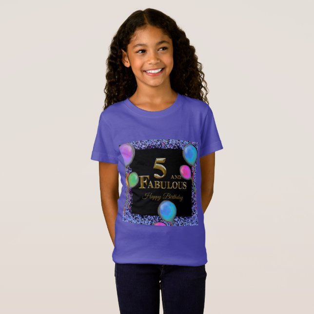 T-Shirt 5e anniversaire  (Devant entier)
