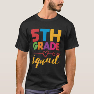 T-shirt 5E Équipe Enseignante Cinquième Équipe Étudiante R