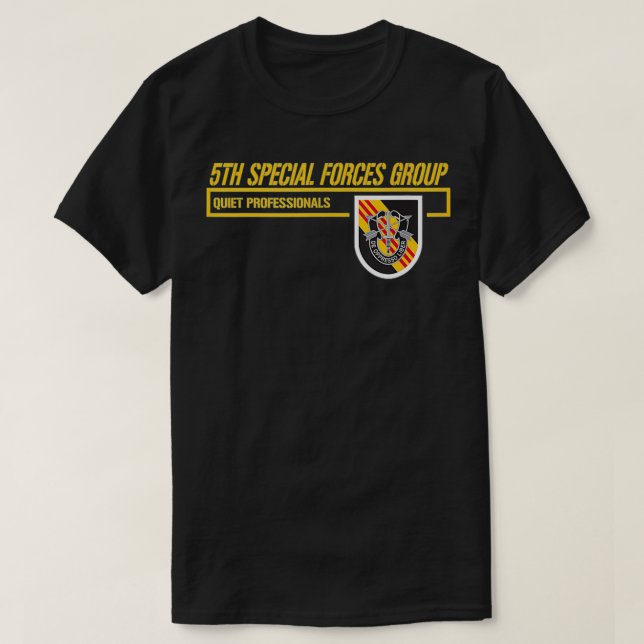 T-shirt 5e Groupe des forces spéciales (5e Groupe des forc (Design devant)