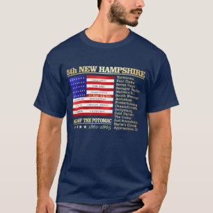 T-shirt 5e infanterie NH Vounteer (BH)