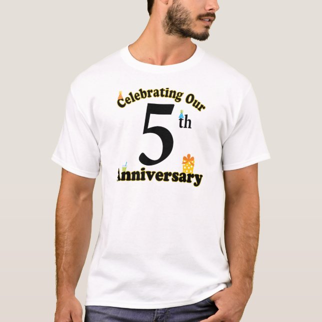 T-shirt 5ème Anniversaire (Devant)
