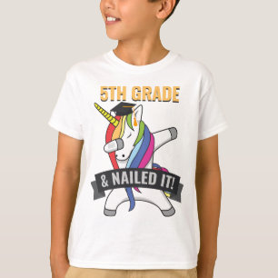T-shirt 5ème La CATÉGORIE l'a cloué obtention du diplô