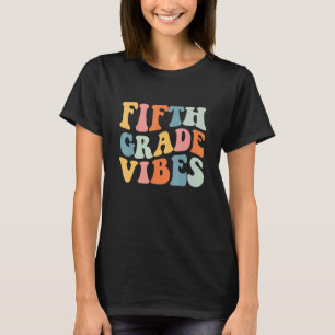 T-shirt 5ème vibes de cinquième année Enseignant Rentrée R