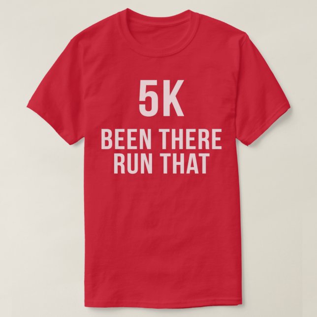 T-shirt 5K Y A-T-Il Été Couché (Design devant)