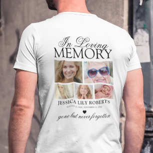 T-shirt 5x Picture In Loving Memory