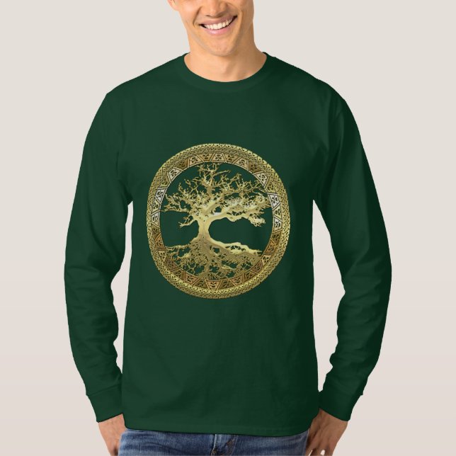 T-shirt [600] Arbre de la vie celtique [or] (Devant)