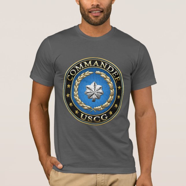 T-shirt [600] CG : Commandant (CDR) (Devant)