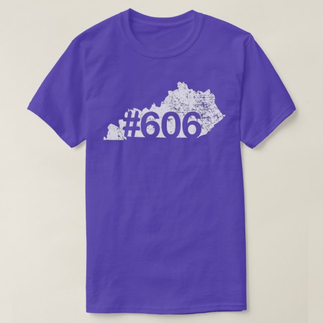 T-shirt 606 Kentucky Map New  (Design devant)