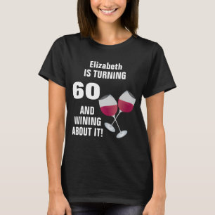 T-shirt 60 Ans Et Gagnant À Ce Sujet, Personnalisé