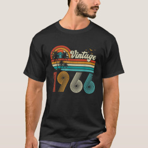 T-shirt 60 ans fait en 1966 60e né en 1966 édition limitée