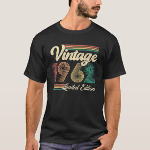 T-shirt 60 Ans Né En 1962 Vintage 60e Anniversaire Re