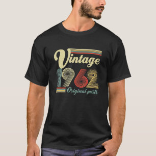 T-shirt 60 Ans - Retro Vintage 1962 - 60E Anniversaire