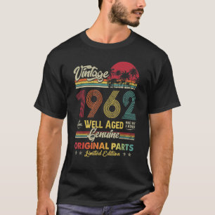 T-shirt 60 ans Vintage 1962 Parties originales 60e naissan