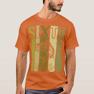 T-shirt 60 ans Walleye Fishing 60e anniversaire