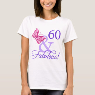 T-shirt 60 Et Fabuleux Anniversaire