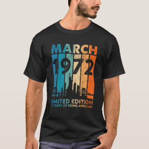 T-shirt 60 Janvier Anniversaire 1962 60 Ans D'Être Aweso