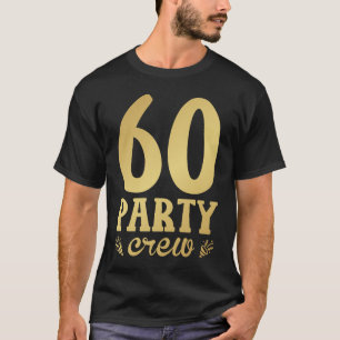 T-shirt 60 membres d'équipage 60e anniversaire Hommes