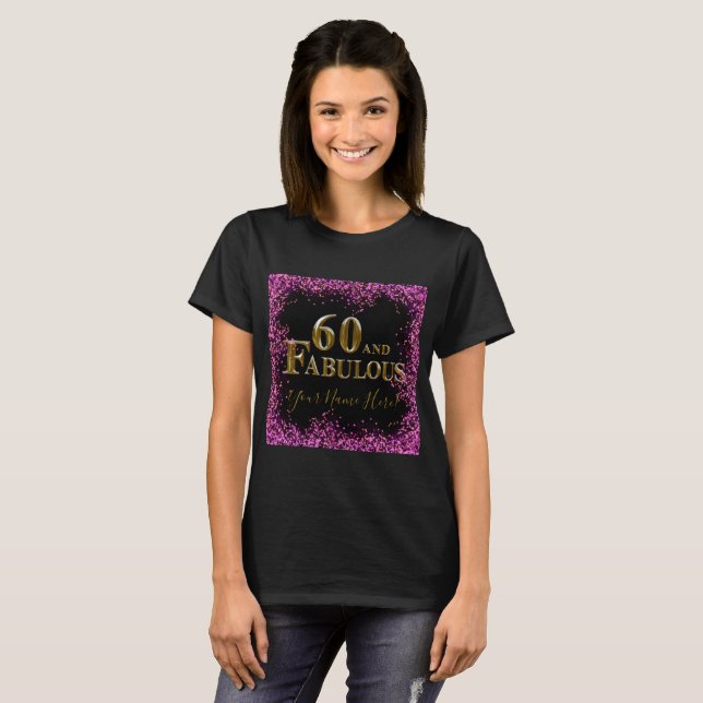 T-shirt 60e anniversaire  (Devant entier)