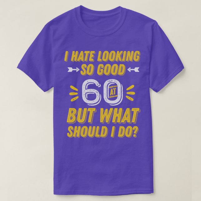 T-shirt 60e anniversaire du Mariage pour lui Son 60e anniv (Design devant)