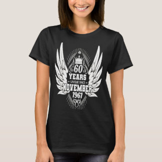 T-shirt 60e anniversaire femmes ailes d'anges