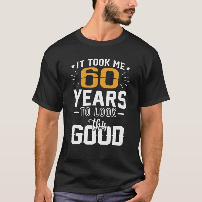 T-shirt 60e anniversaire fête drôle cadeau C'est mon Anniv (Devant)