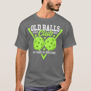 T-shirt 60e anniversaire I Old Balls Club I Pickleball Bal