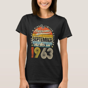 T-shirt 60e anniversaire stupéfiant depuis septembre 1963