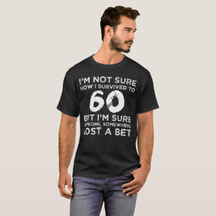 T-shirt 60e anniversaire Survie