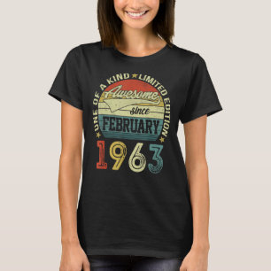 T-shirt 60e anniversaire Tee - shirts 60 ans étonnant depu