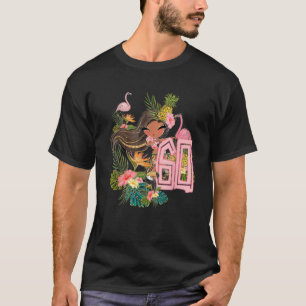 T-shirt 60e anniversaire Tiki Party Pool été Hula Hawaiian