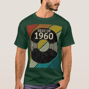 T-shirt 60e anniversaire Vintage 1960 Vinyl Record DJ Gift