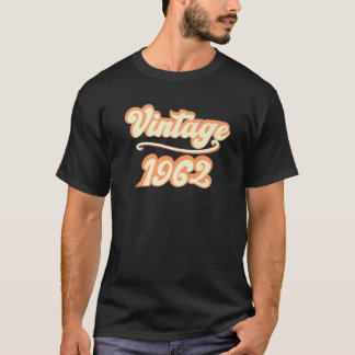 T-shirt 60E Anniversaire vintage Rétro Classique Fabriqué