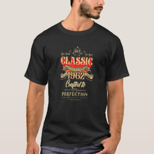 T-shirt 60E Anniversaire vintage T Édition Limitée 1962 60