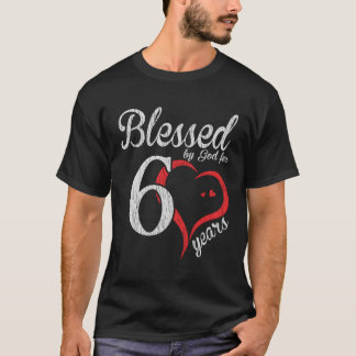 T-shirt 60e Bénis par Dieu Heureux