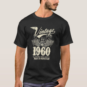 T-shirt 60E Cadeau Anniversaire - Vintage 1960 - 60 Ans M