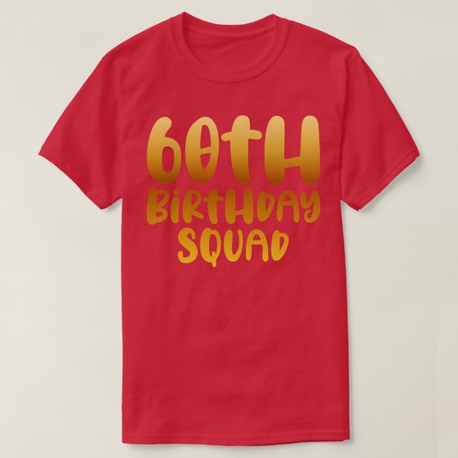 T-shirt 60ème anniversaire (Design devant)