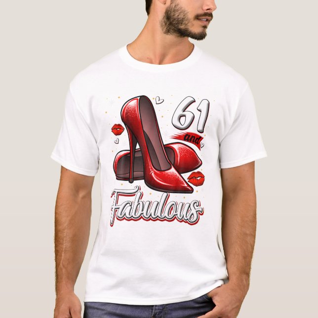 T-shirt 61 Fabulous High Heels Stepping (Devant)