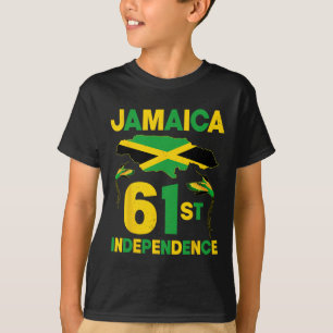 T-shirt 61e anniversaire de l'indépendance de la Jamaïque 