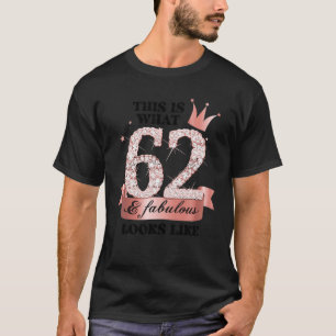 T-shirt 62 & Fabuleux I Rose Et Groupe White Party Candid