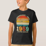 T-shirt 63 Year Old Awesome Since 1959 63rd Birthday Gift<br><div class="desc">Birthday Design For anyone who's horoscope say difficult & Stubborn But totally worth.Wear it with pride at work,  school gym perfect to pair with shorts,  leggings or jeans for a casual yet trendy Look</div>