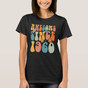 T-shirt 63e anniversaire stupéfiant depuis 1960 63 ans rét