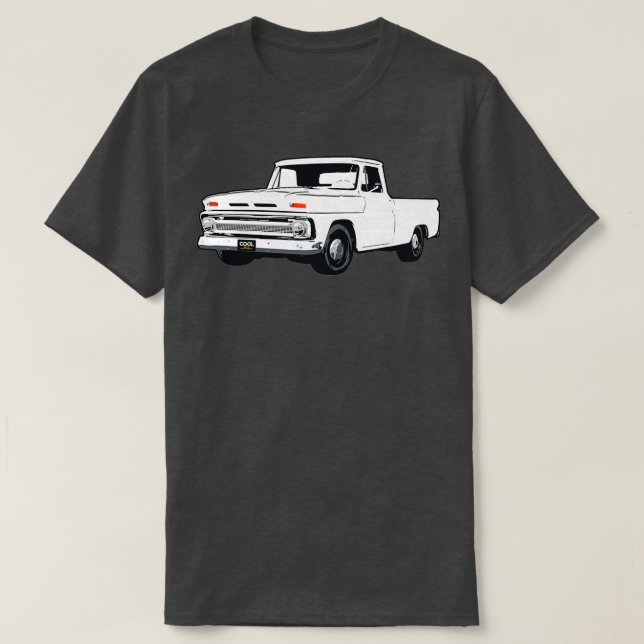 T-shirt 6466 Camion C blanc (Design devant)