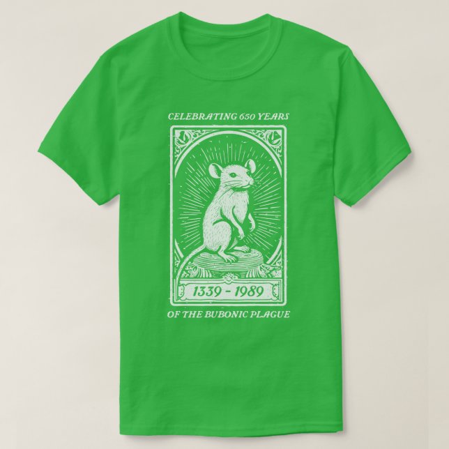 T-shirt 650 ans de la peste bubonique (Design devant)