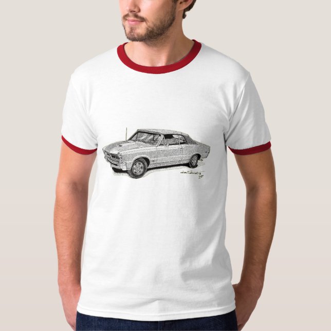 T-shirt '65 convertible de Pontiac GTO (Devant)