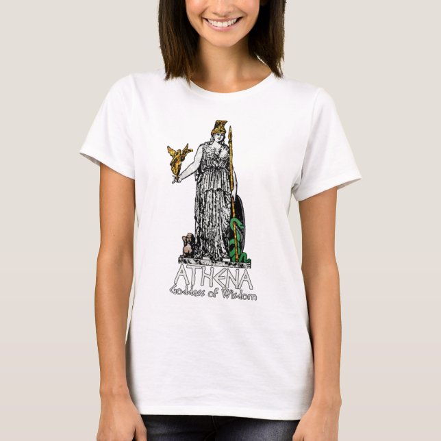 T-SHIRT 65 MCMLXV ATHENA GRECQUE MYTHOLOGIE GODDESS DE SAG (Devant)