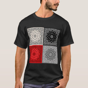 T-shirt 65 MCMLXV Bandana mélange de motifs