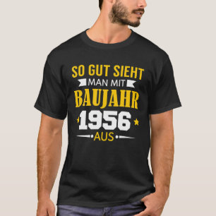 T-shirt 65E Anniversaire 65 Ans Femmes Hommes Dit Gif Drô